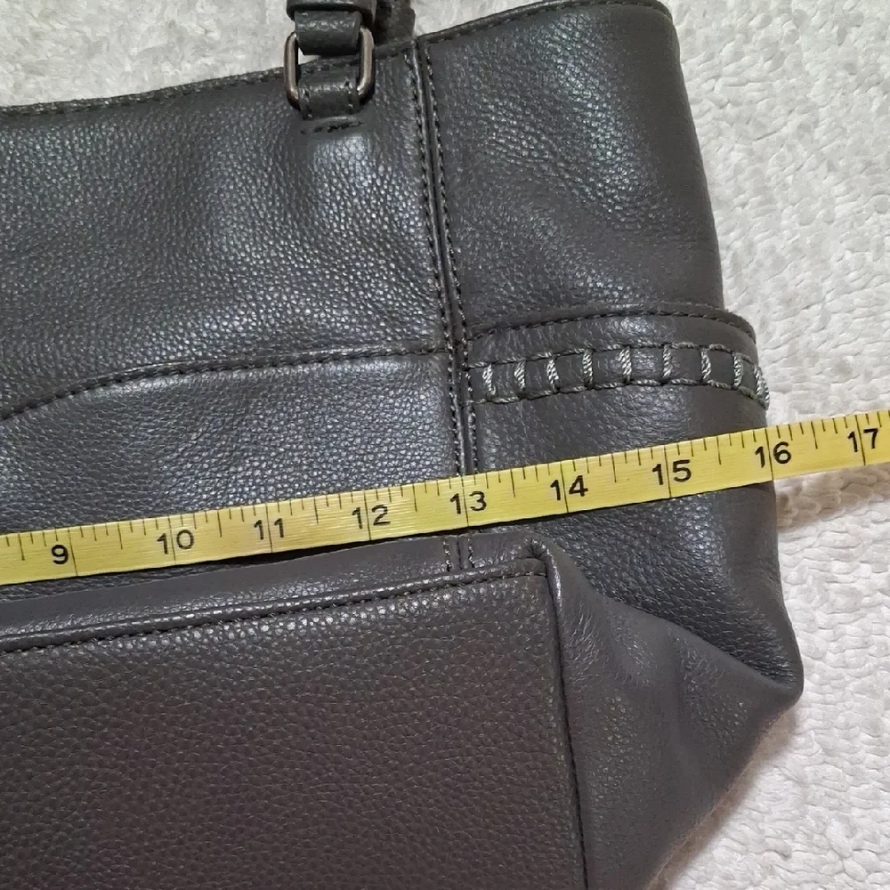 The Sak Charcoal Gray Leather Tote - Picture 7 of 8